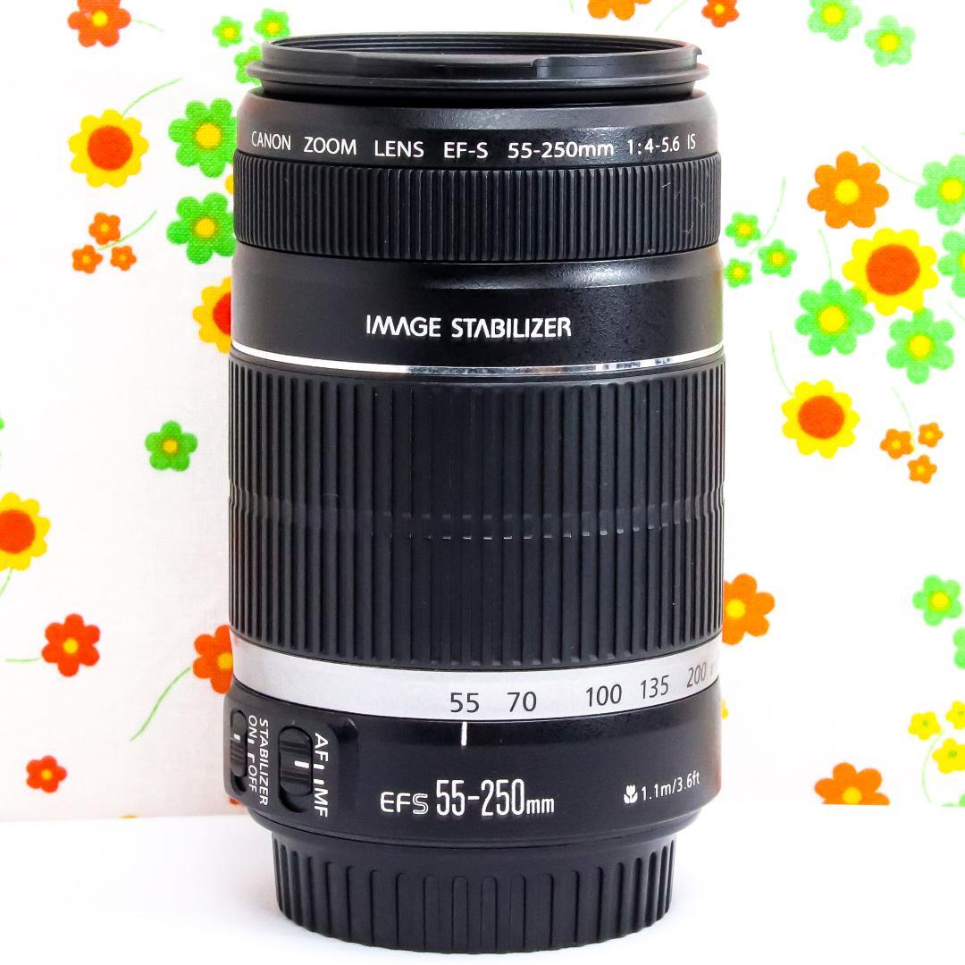 キャノン Canon EF-S 55-250mm IS ☆手振れ補正付