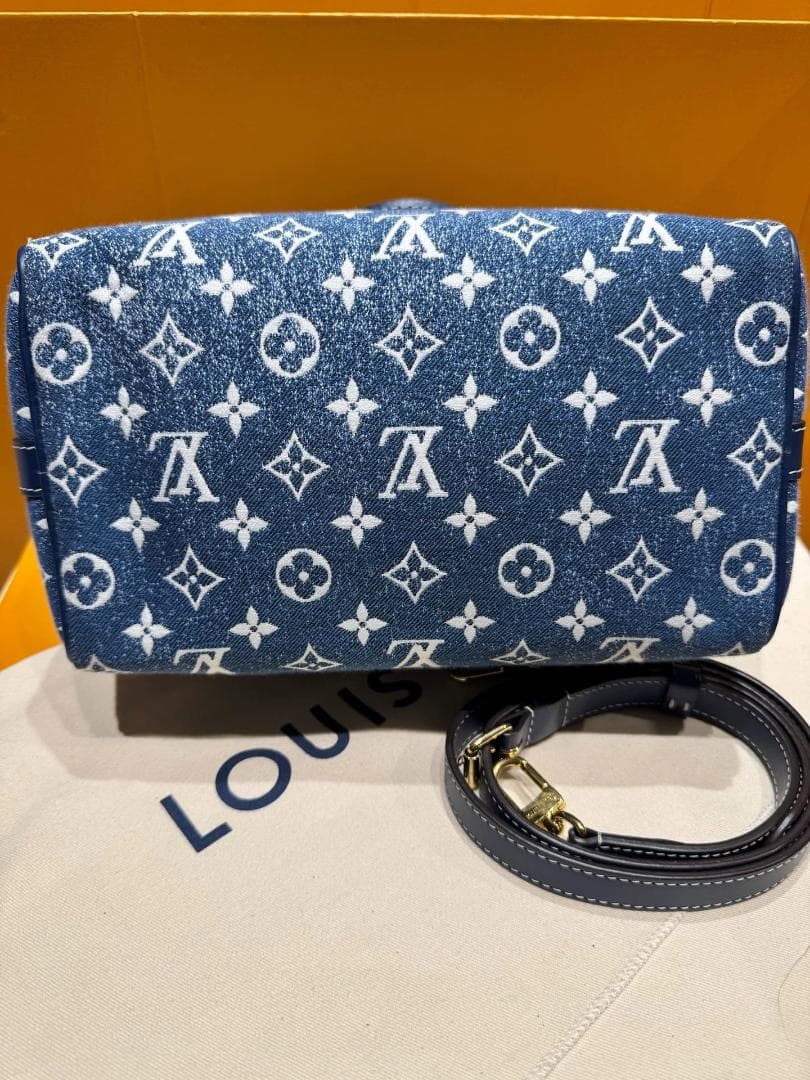 Louis☆ Vuittonモノグラム ハンドバッグ~~デニムカラー