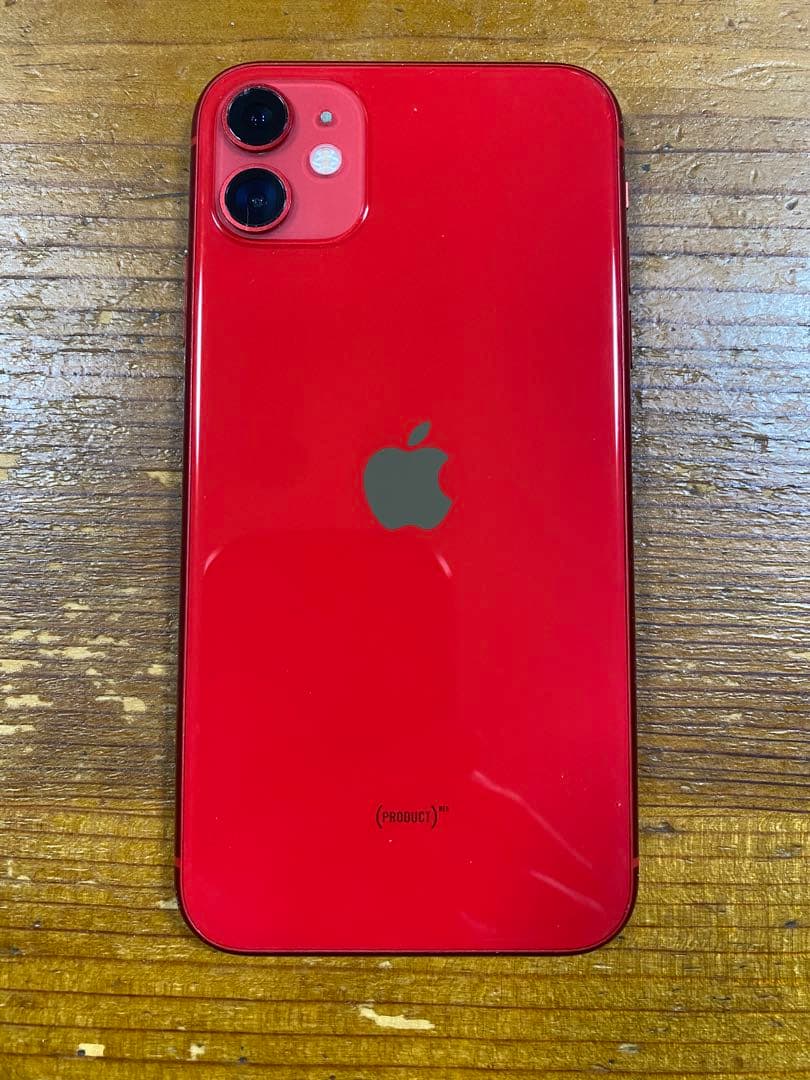 iPhone 11 RED 64GB SIMフリー