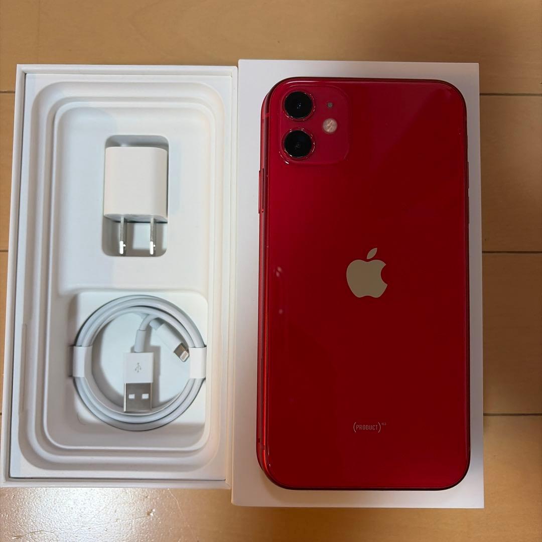 Apple iPhone 11 レッド　本体