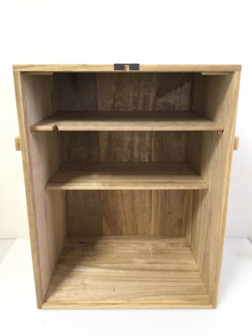 器局 茶箱 桐箱 茶道具 桐シミ有 L200