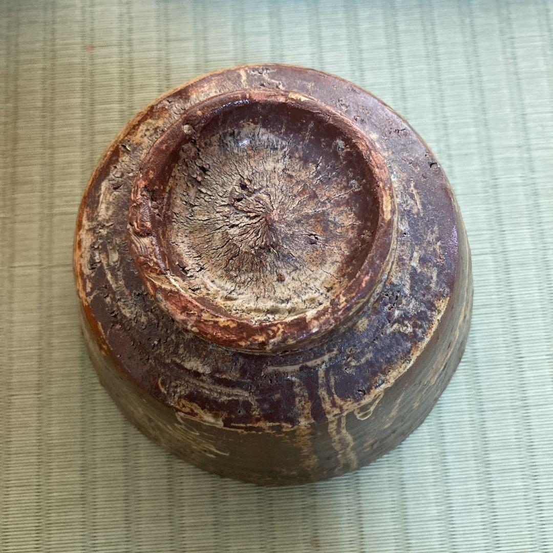 廣州窯　伊羅保茶碗