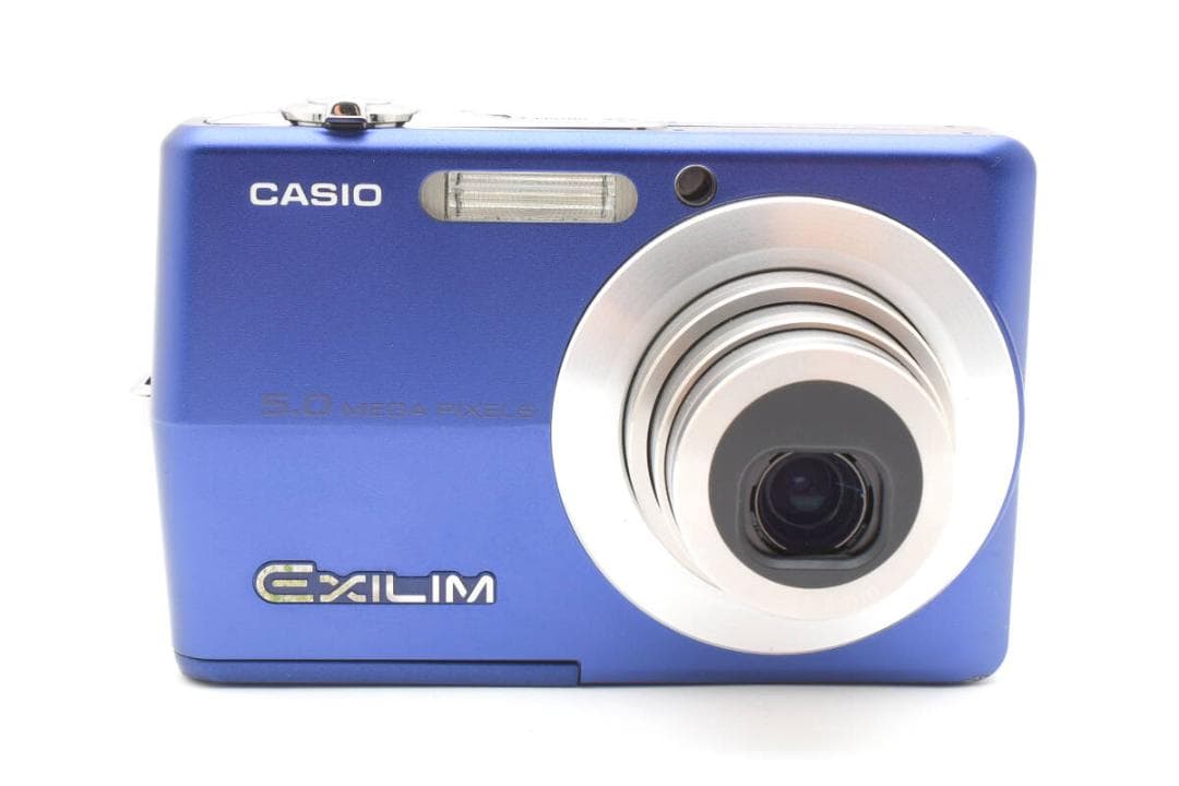 美品 カシオ　CASIO EXILIM EX-Z500 ブルー ＃A431