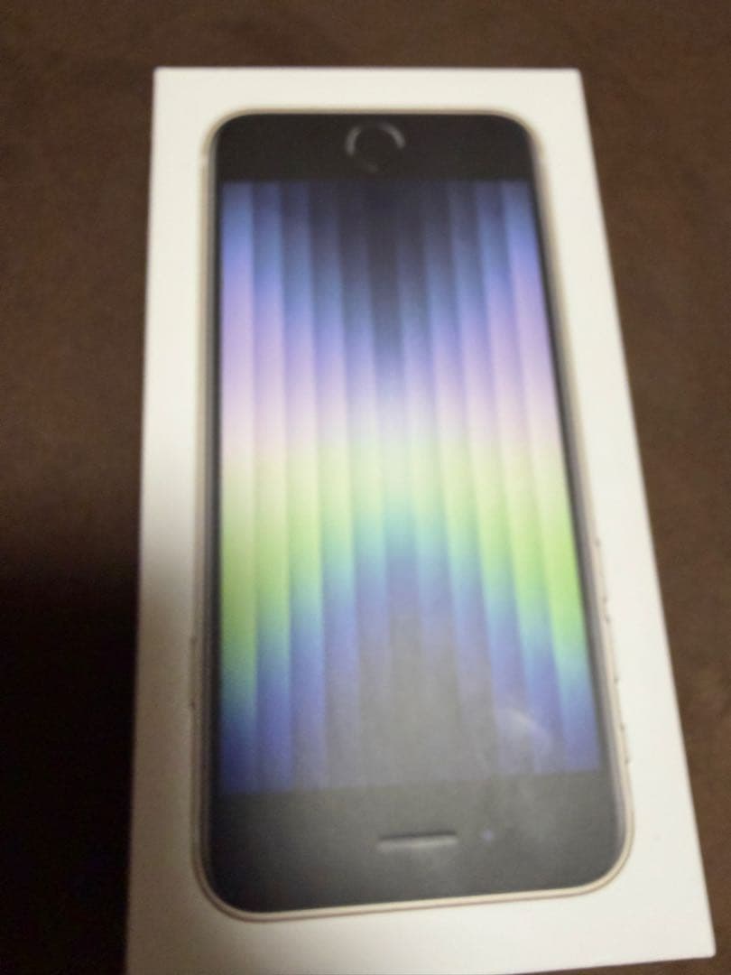 Apple iPhone SE3 スターライト　128GB 液晶ジャンク
