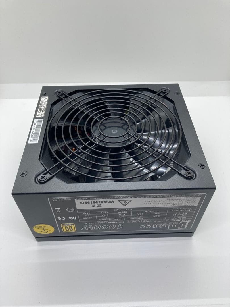 enhance 1000w電源 ATX電源ユニット 80PLUS GOLD