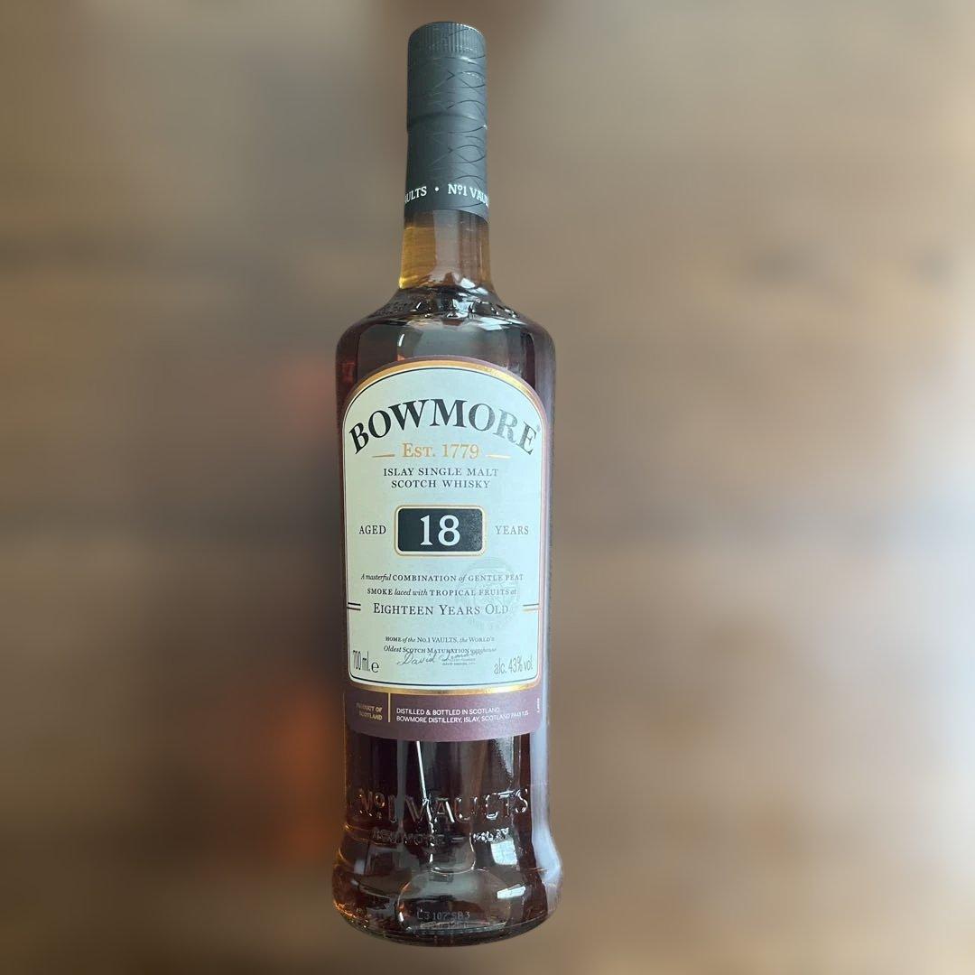 BOWMORE 18年 シングルモルトウイスキー 700ml