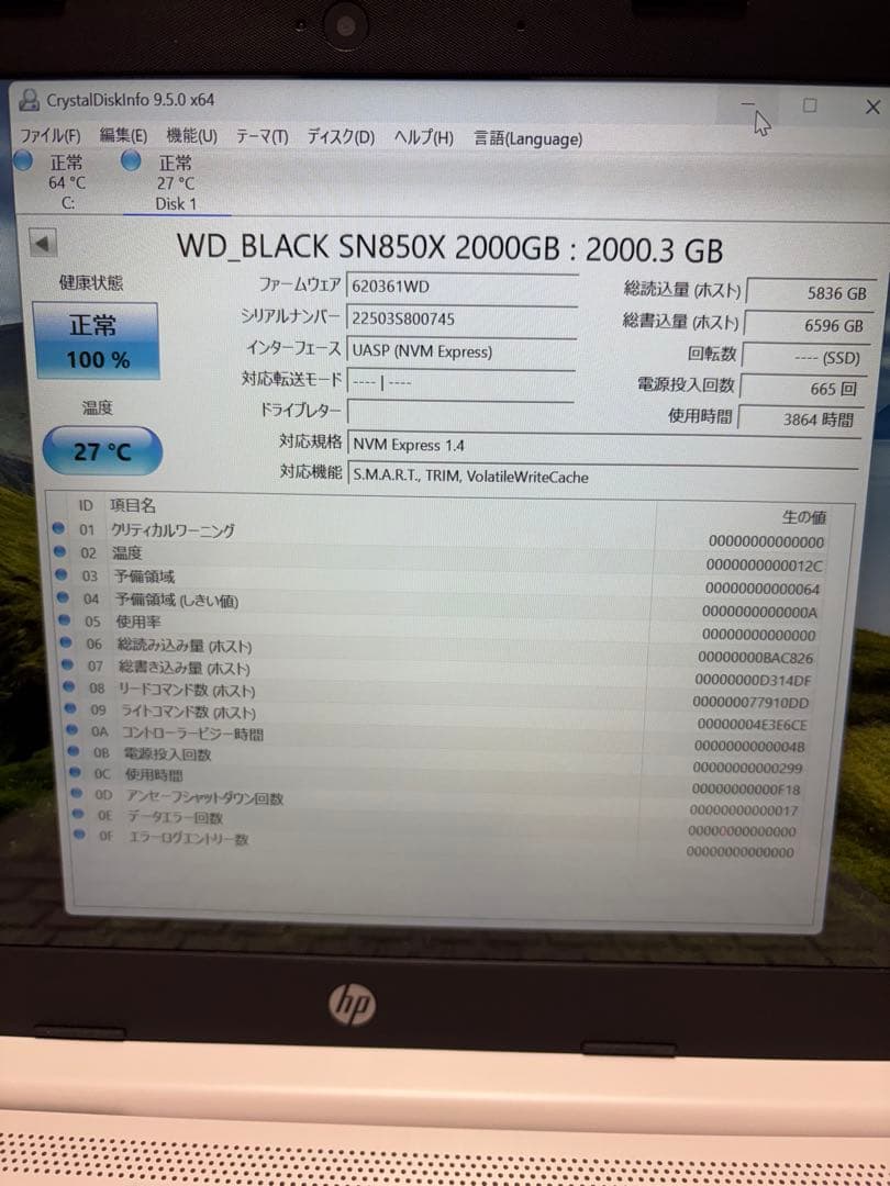 内蔵型SSD WD Black SN850X M.2 nvme4.0 2TB SSD