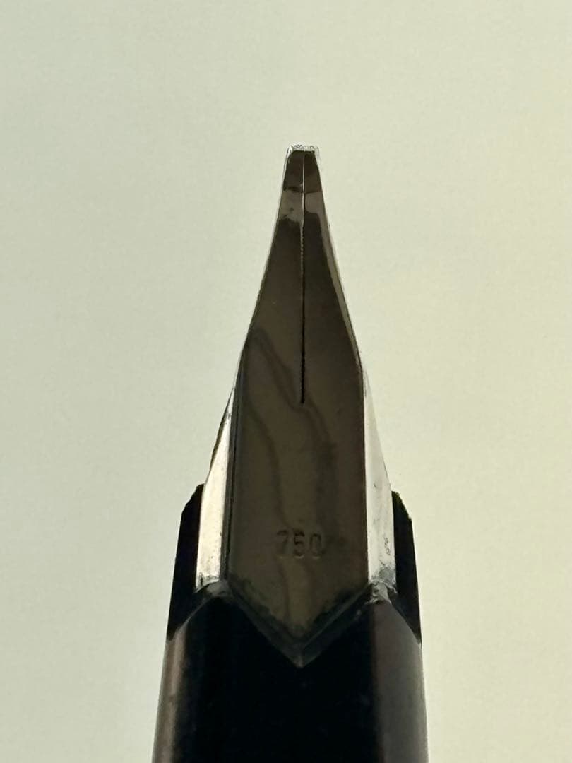 vintage montblanc 126 字幅B 18K-750 整備済み
