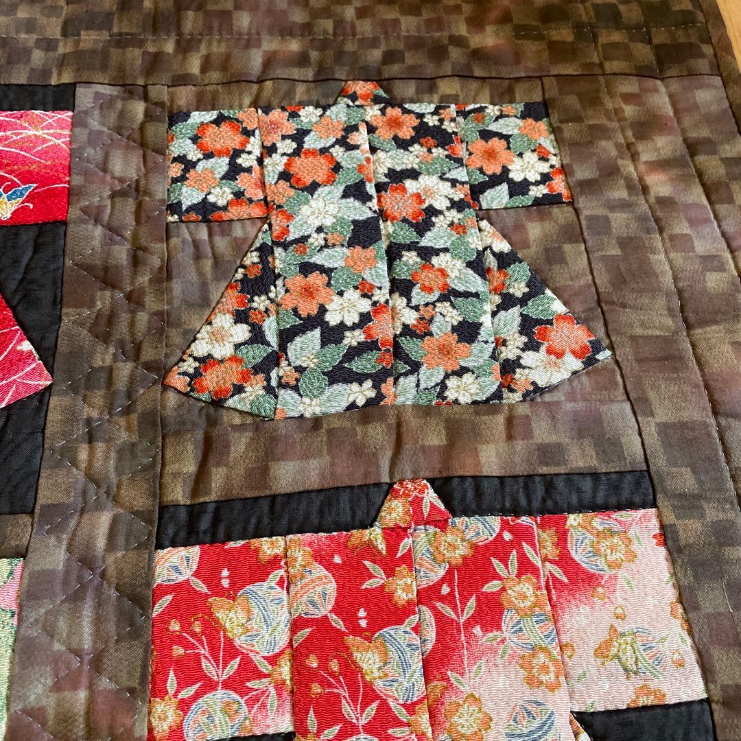 パッチワーク　タペストリー　ハンドメイド