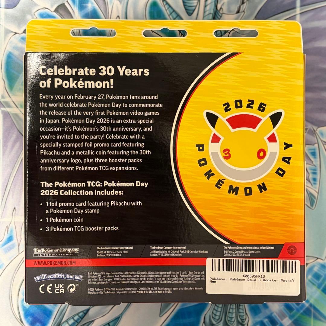 ★新品未開封★ Pokémon Day 2026 Collection（英語版）