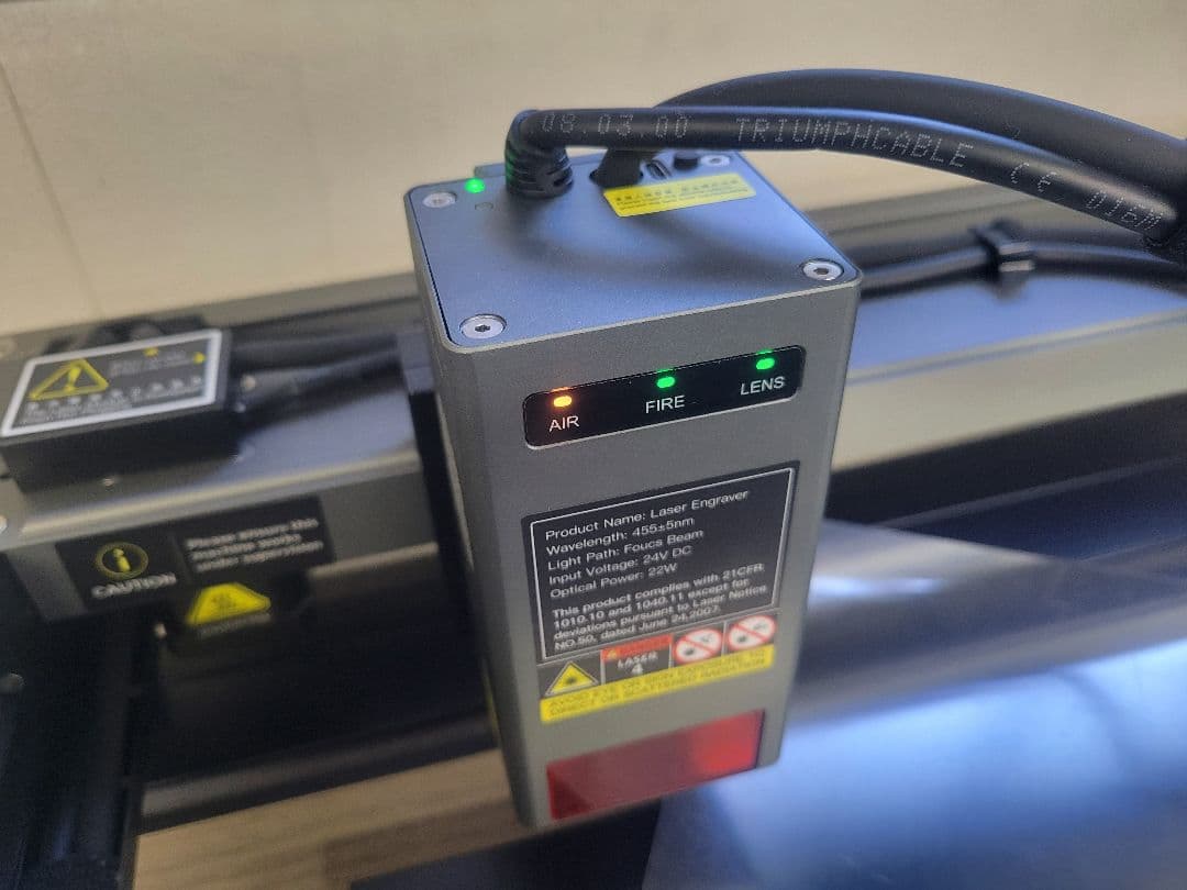 CREALITY Falcon 2 レーザー彫刻機 22W ほぼ未使用