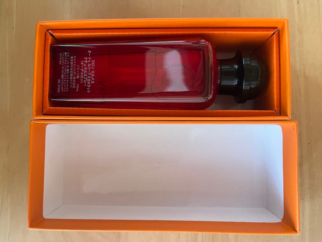 Hermes オー ドゥ ルバーブ エカルラット ナチュラルスプレー 100ml
