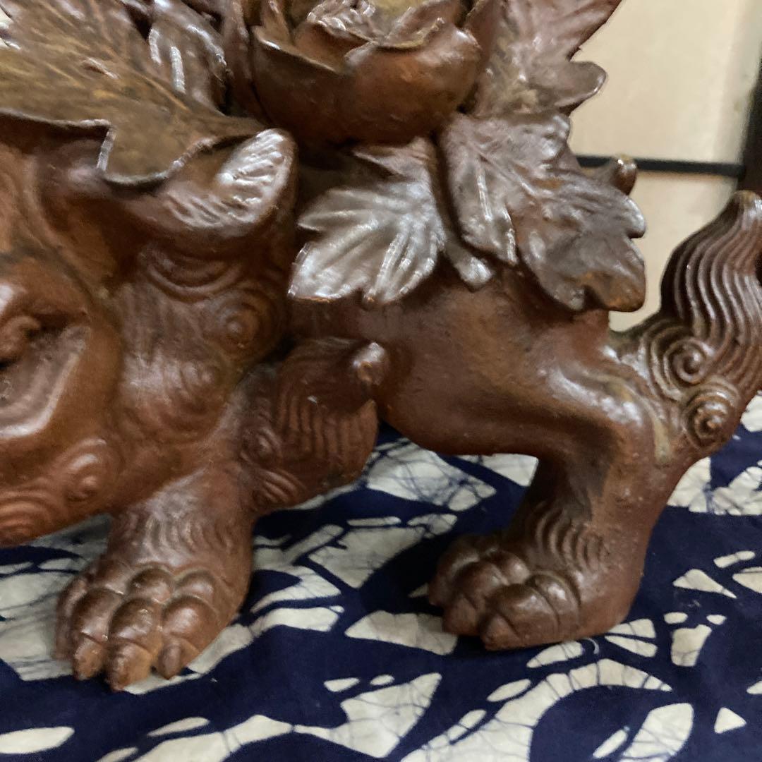 古備前骨董美術品珍品です。希少ボタン獅子銘有り只今商談中です❣️