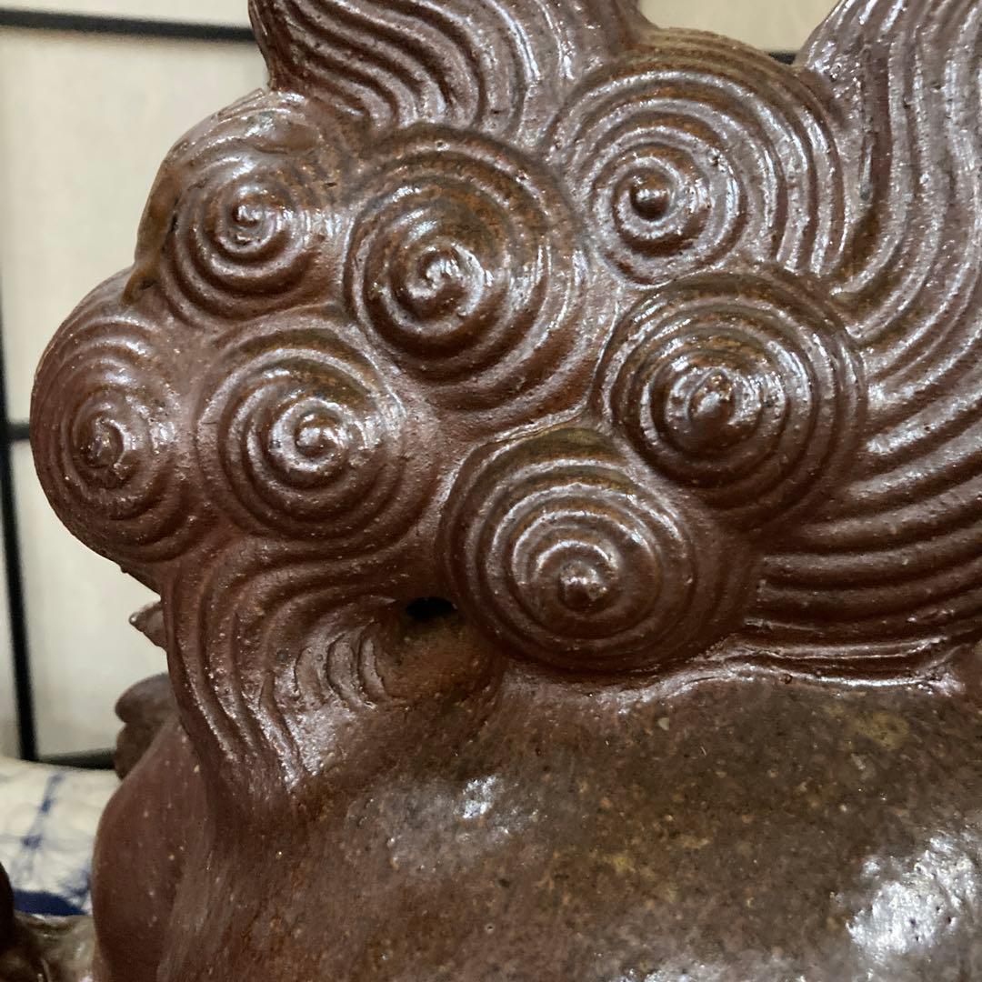 古備前骨董美術品珍品です。希少ボタン獅子銘有り只今商談中です❣️