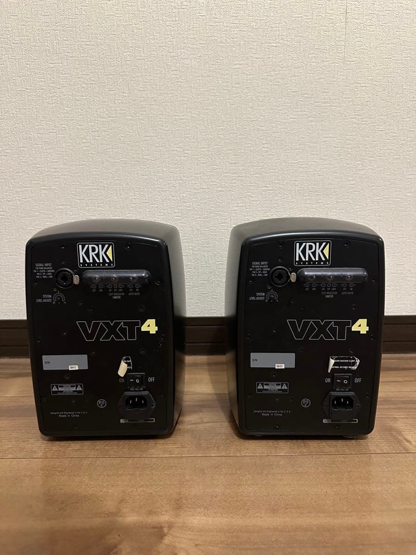 KRK VXT4 ペア モニタースピーカー 箱付き