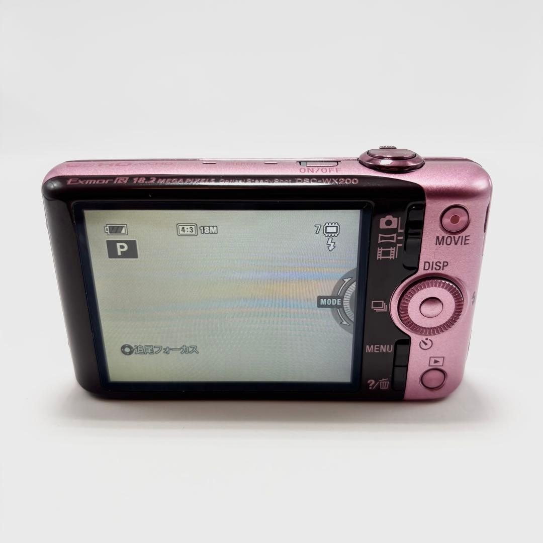 【美品】SONY Cyber-shot DSC-WX200 ピンク