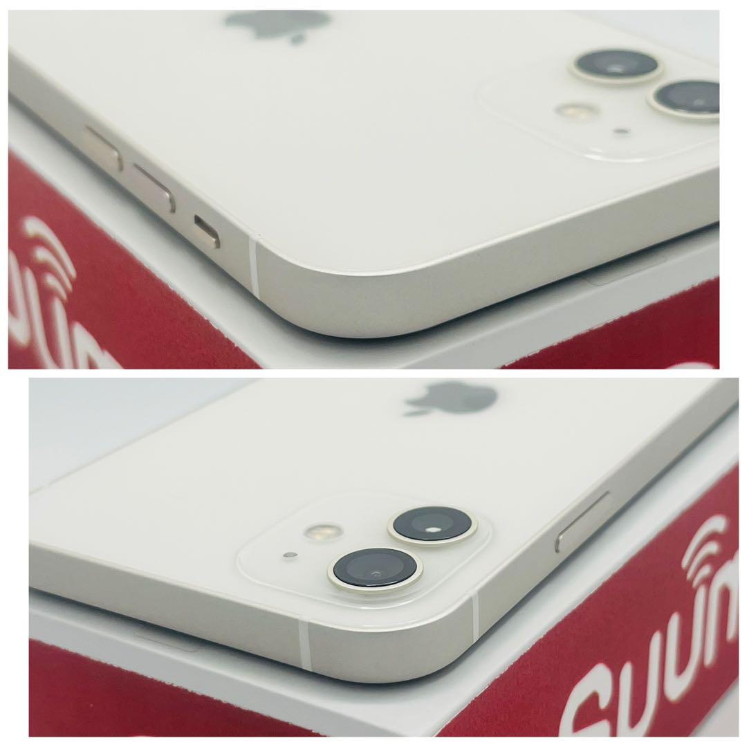 【JS】iPhone12 128GB SIMフリー　ホワイト　本体