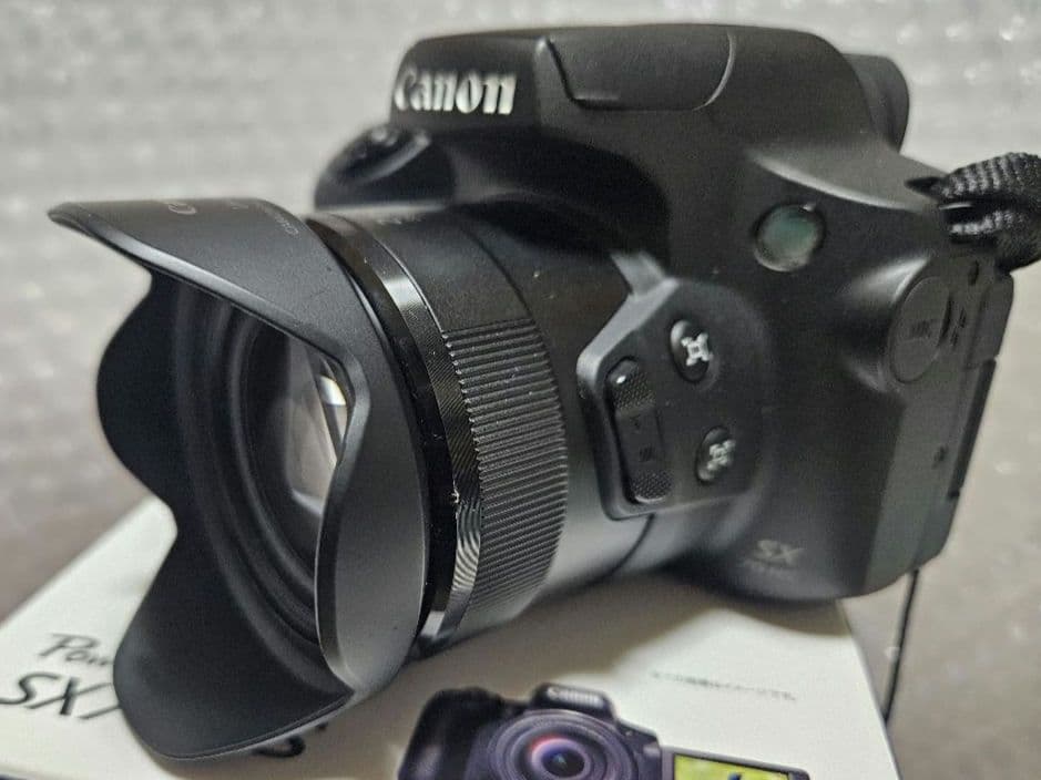 【Canon PowerShot SX70 HS】 レインカバー付きケース付属