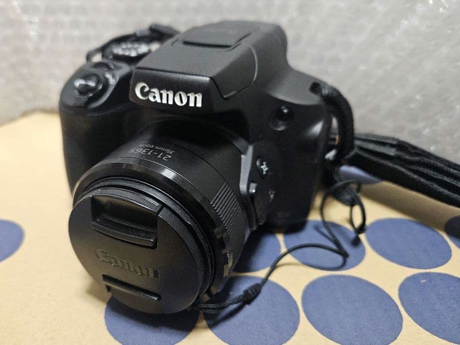 【Canon PowerShot SX70 HS】 レインカバー付きケース付属