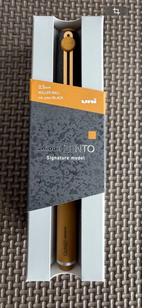 uni-ball ZENTO Signaturemodel 0.5m ボールペン
