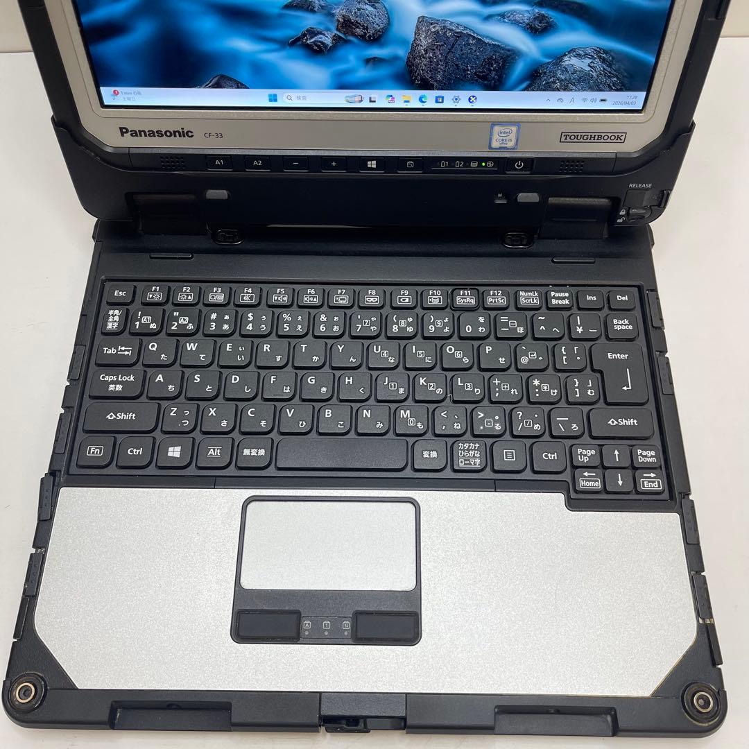 Windowsタブレット本体 Panasonic TOUGHBOOK CF-33 i5-7300U 8GB
