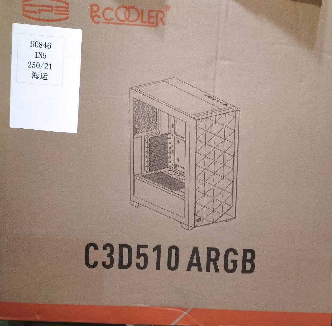 PCケース PCCOOLER CPS C3D510 ミドルタワー