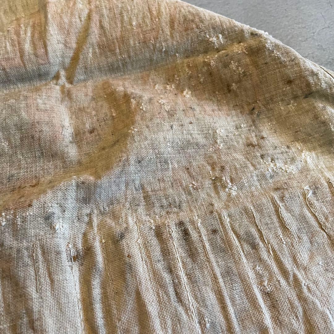ワークエプロン　ビンテージ　染み込み　apron vintage
