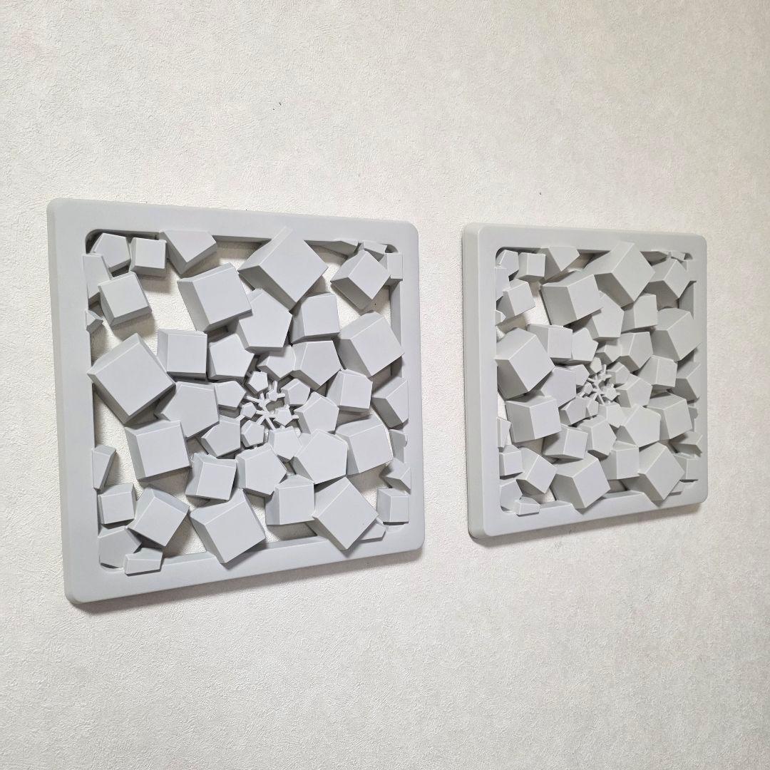 ほぼ新品・音響拡散体 オトノハ Ivy yall 2個セット whitegray