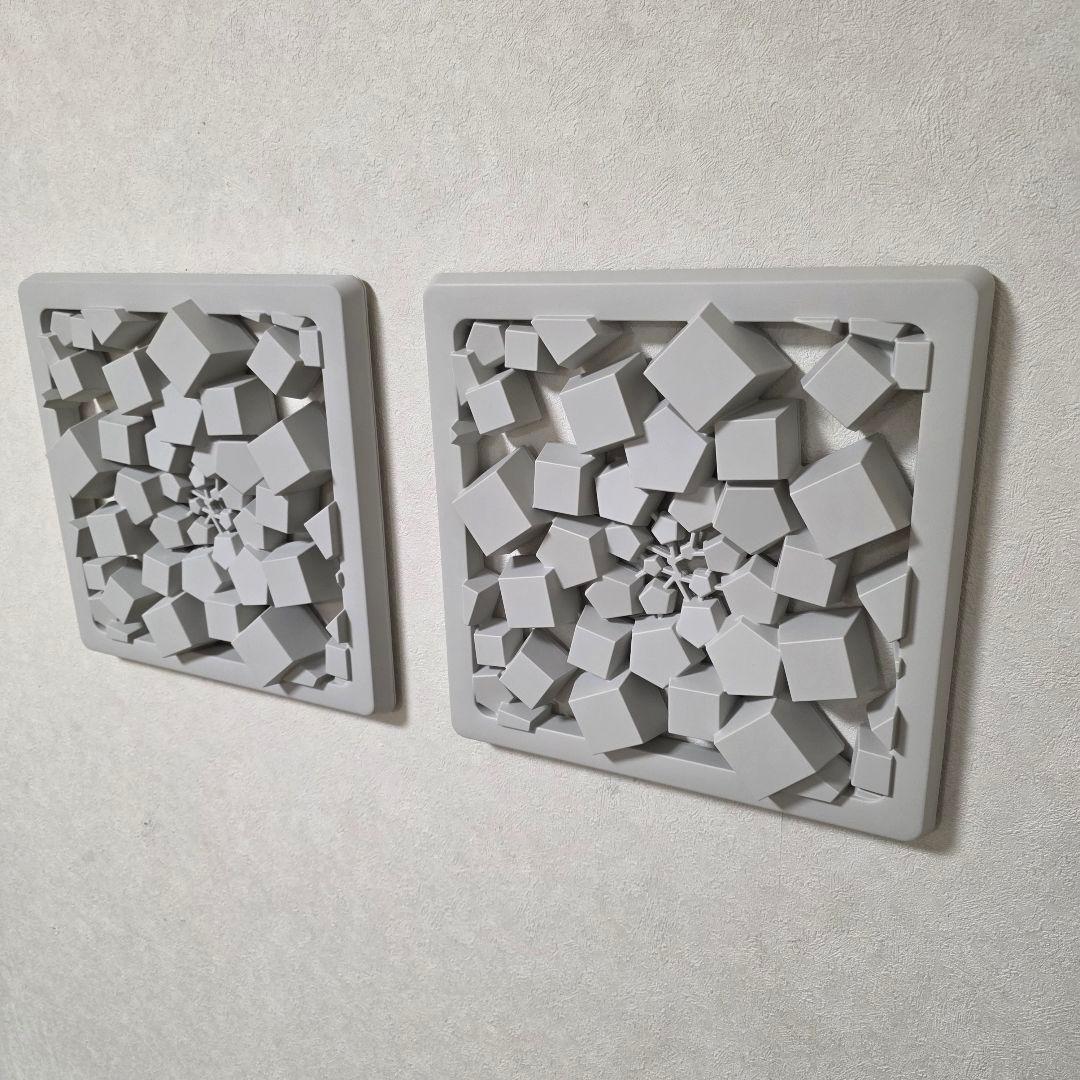 ほぼ新品・音響拡散体 オトノハ Ivy yall 2個セット whitegray