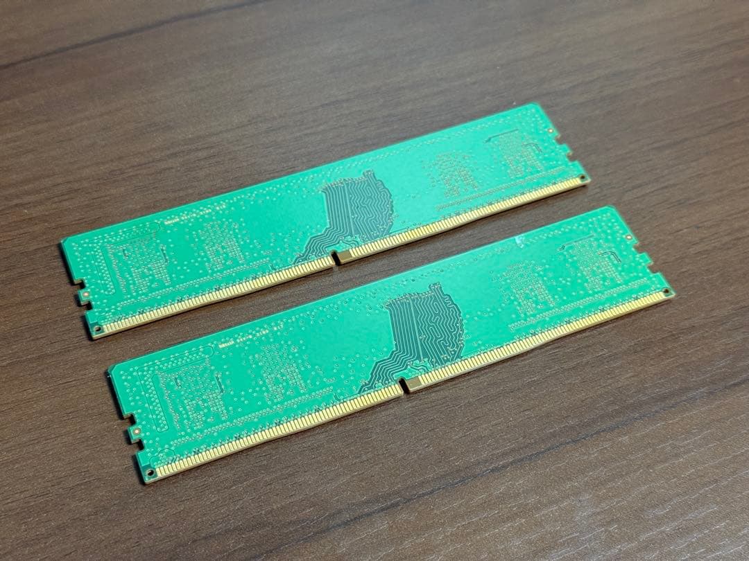 【動作確認済み】Samsung DDR4 8GB メモリー 2枚セット