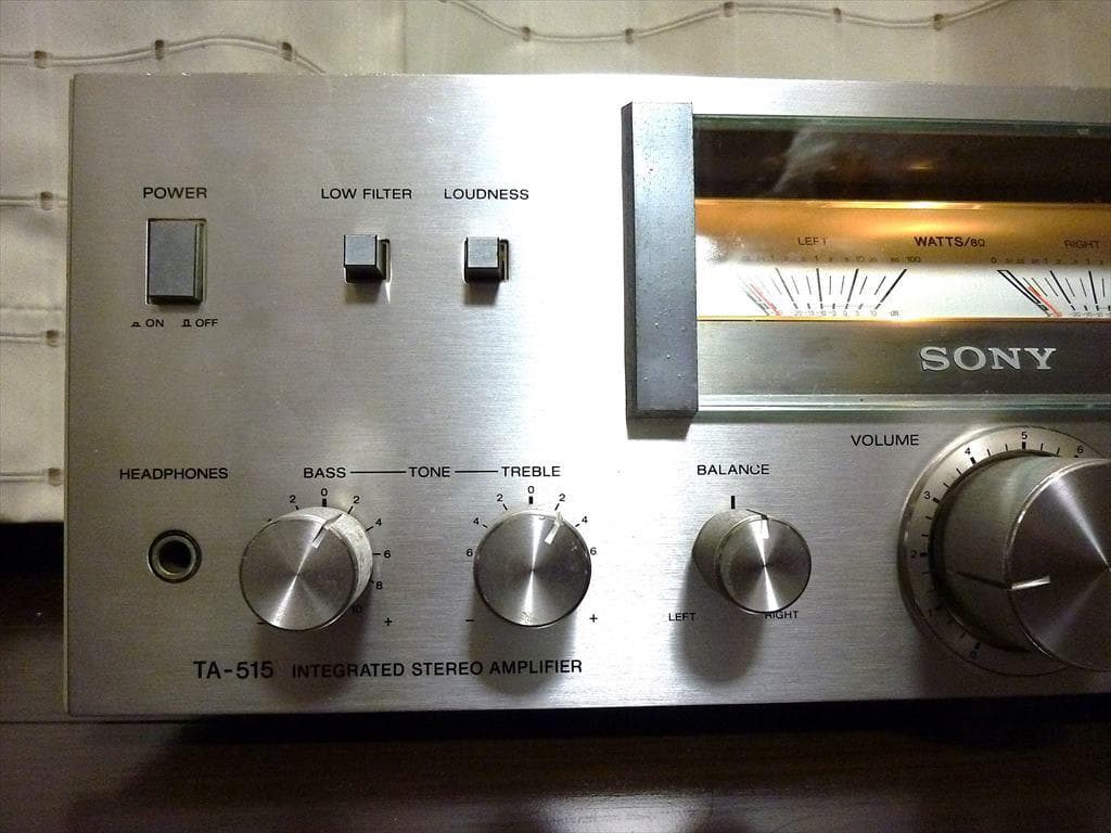 SONY ソニー プリメインアンプ TA-515 修理済 全機能動作