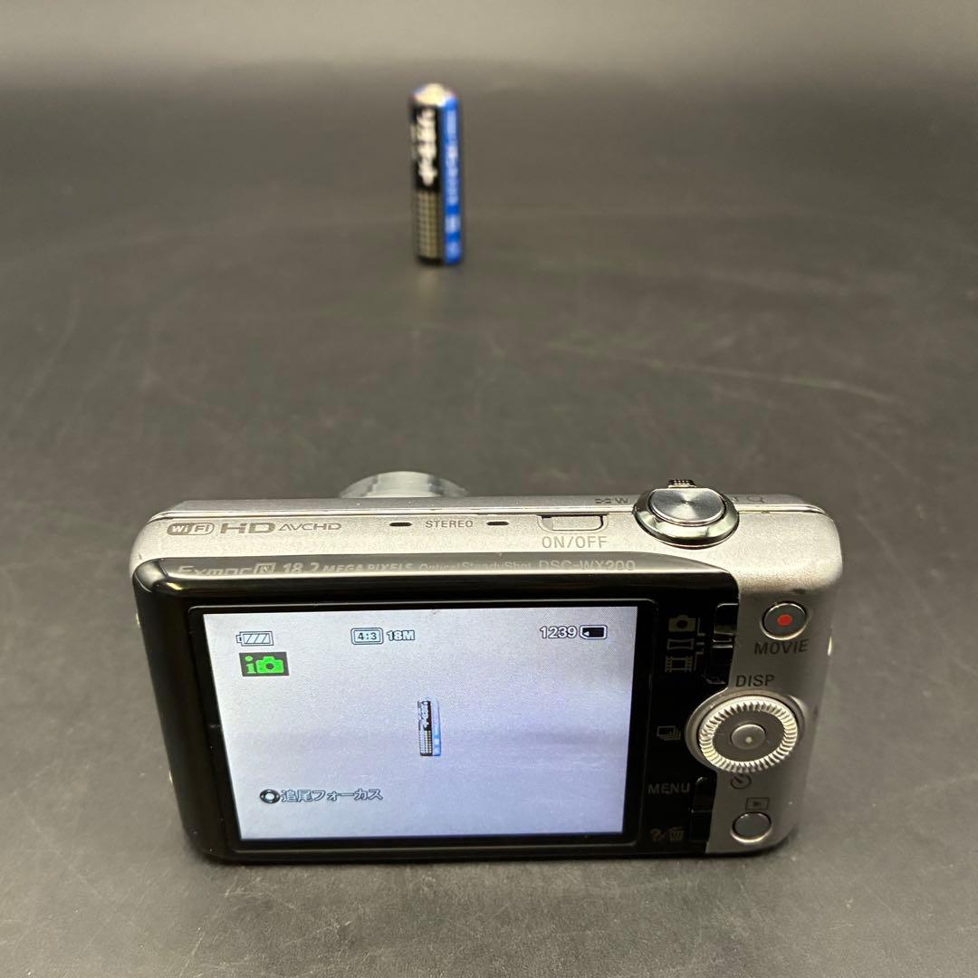 【動作確認済み】SONY Cyber-shot DSC-WX200 シルバー