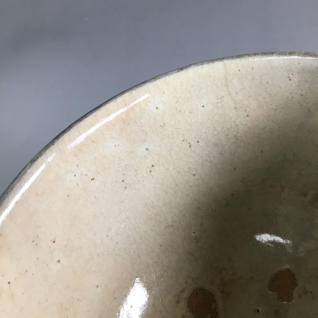 Ｒ６７４　茶碗　『萩焼』『清水茂生造』『古萩茶碗』　抹茶碗　共箱　茶道具