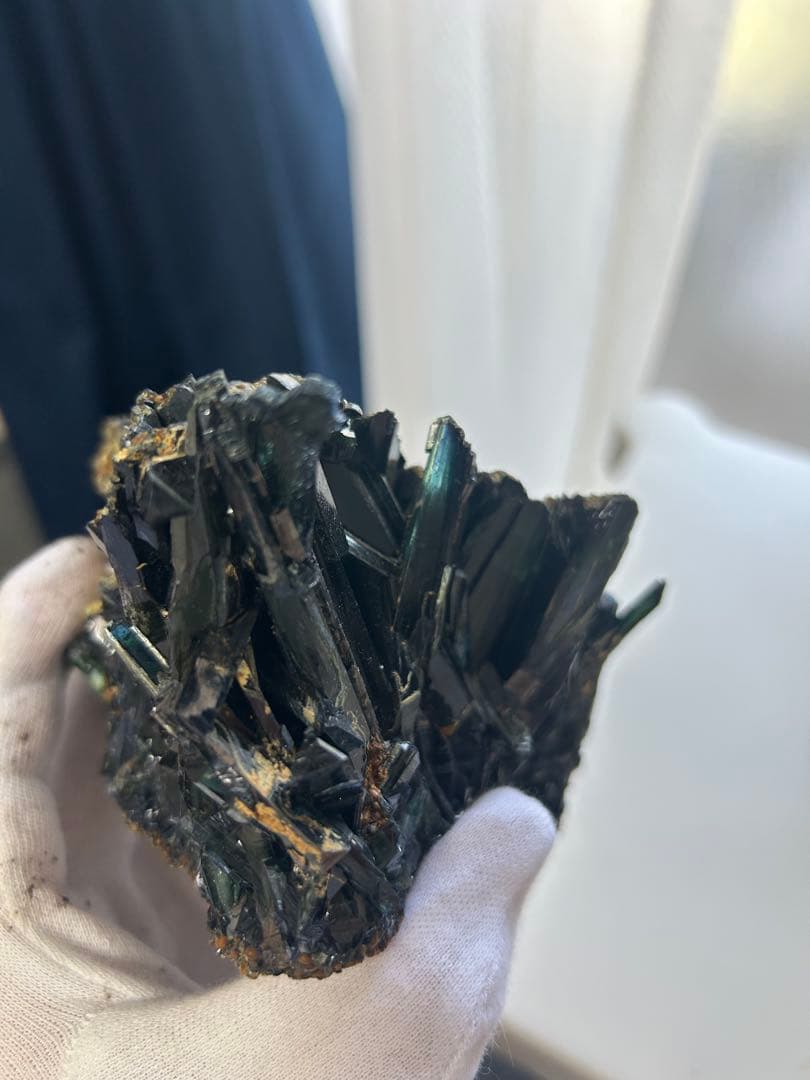 ビビアナイト（藍鉄鉱）　ネクロクリスタル　結晶