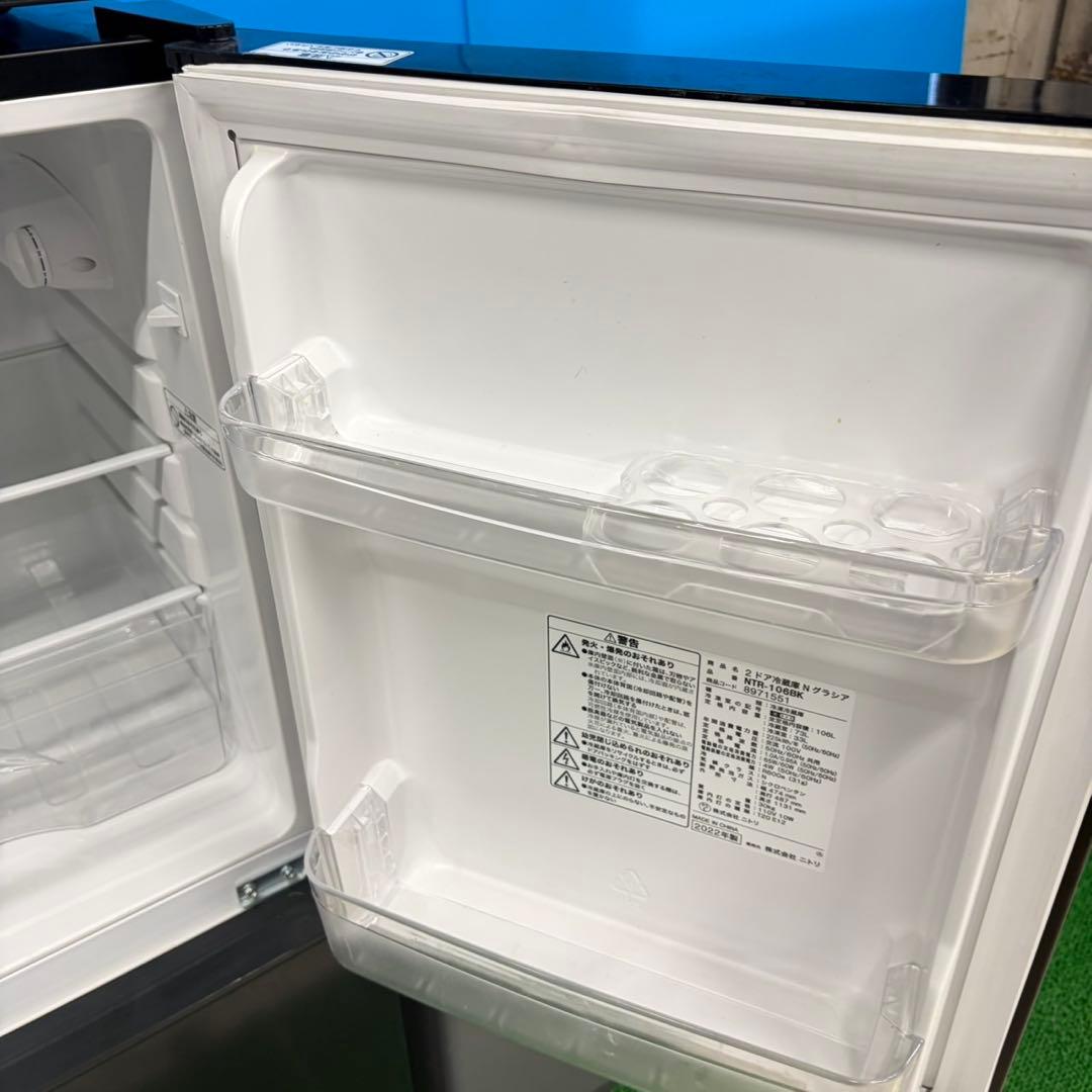 844 冷蔵庫　洗濯機　電子レンジ　2022年製セット　小型　一人暮らし　極美品