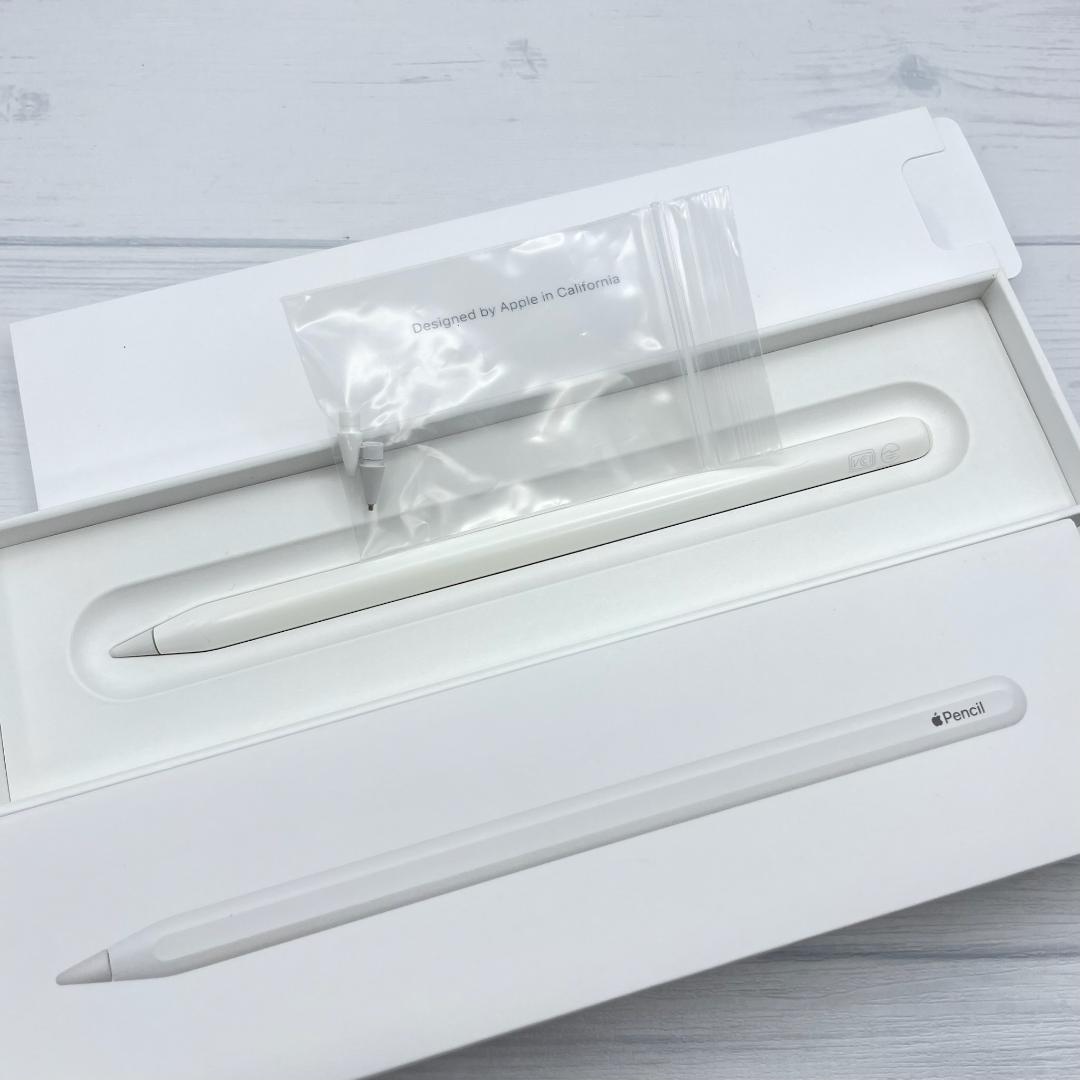 動作確認済み！【純正品】Apple Pencil 第2世代＋替え芯2本