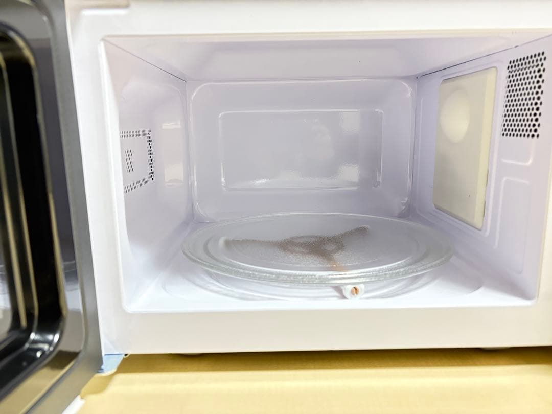 アイリスオーヤマ 電子レンジ 17L ターンテーブル ホワイト