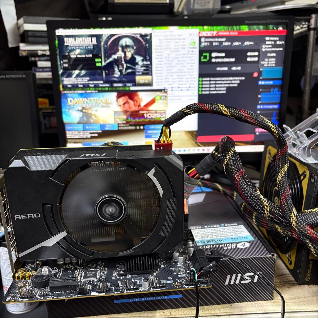 【少し訳あり動作品】MSI GTX1660Super aero itx