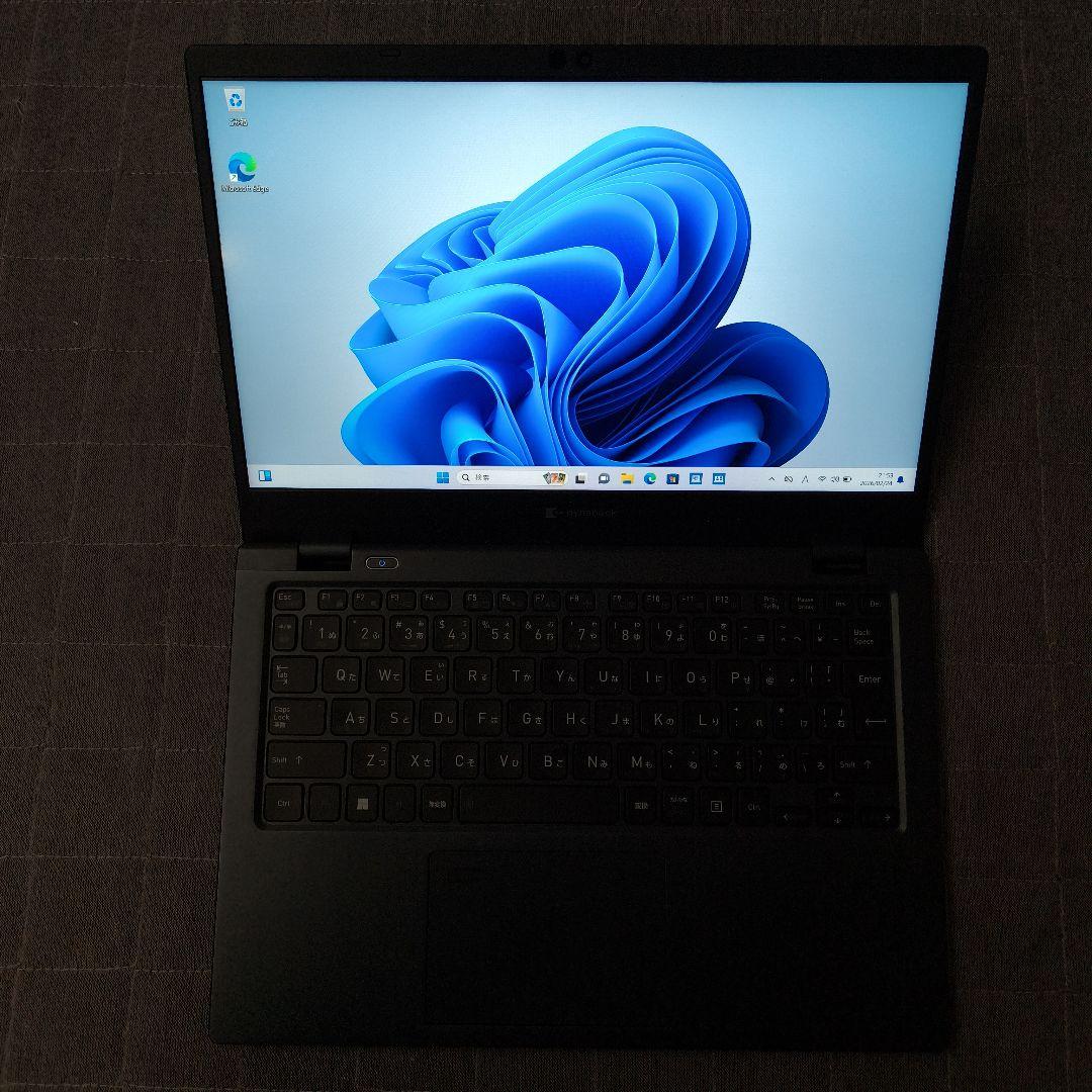 美品 Dynabook 超軽量 驚速 12世代i5 16GB 512GB 59