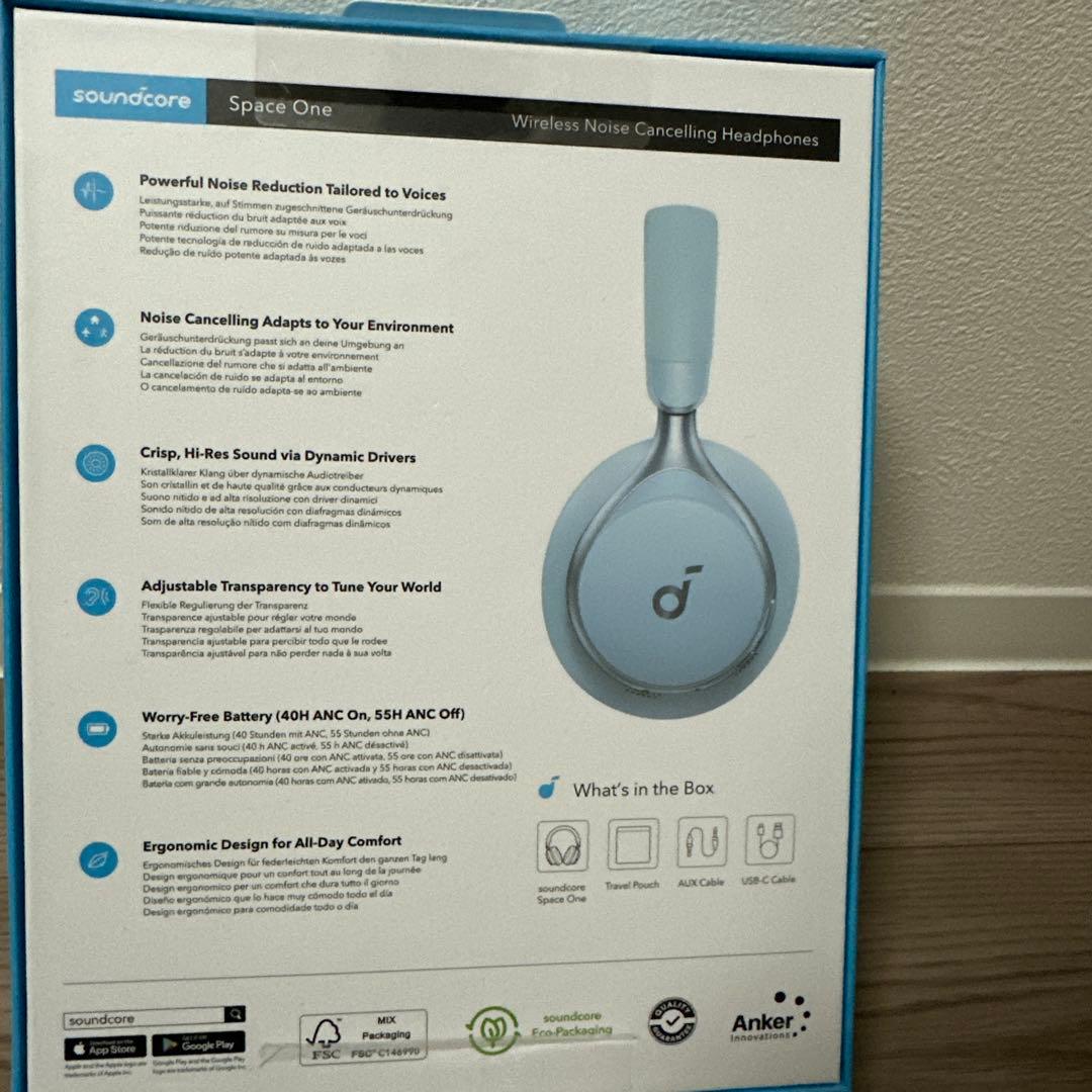 ヘッドホン ANKER Soundcore Space One