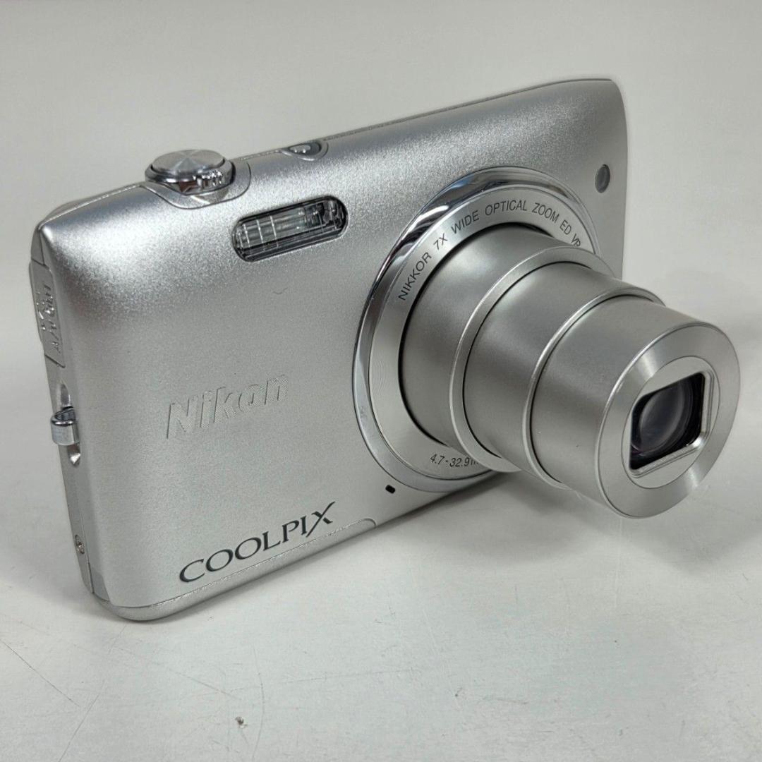 Nikon COOLPIX S3500 シルバー USB アダプター