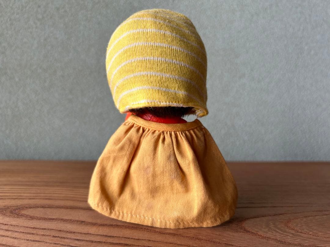 昭和40年代 セキグチ 変態仮面 男の子ソフビ人形 Ｈのマーク 覆面ヒーロー