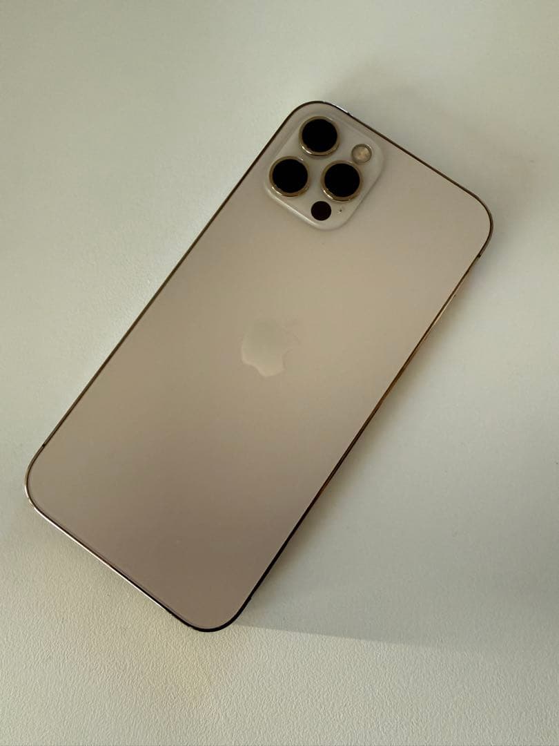 iPhone12 Pro 256GB ゴールド　SIMフリー 画面割れ有り
