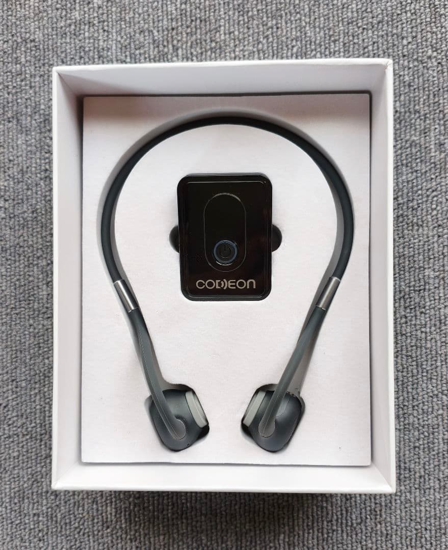 CODEON 骨伝導ワイヤレスイヤホンと集音器