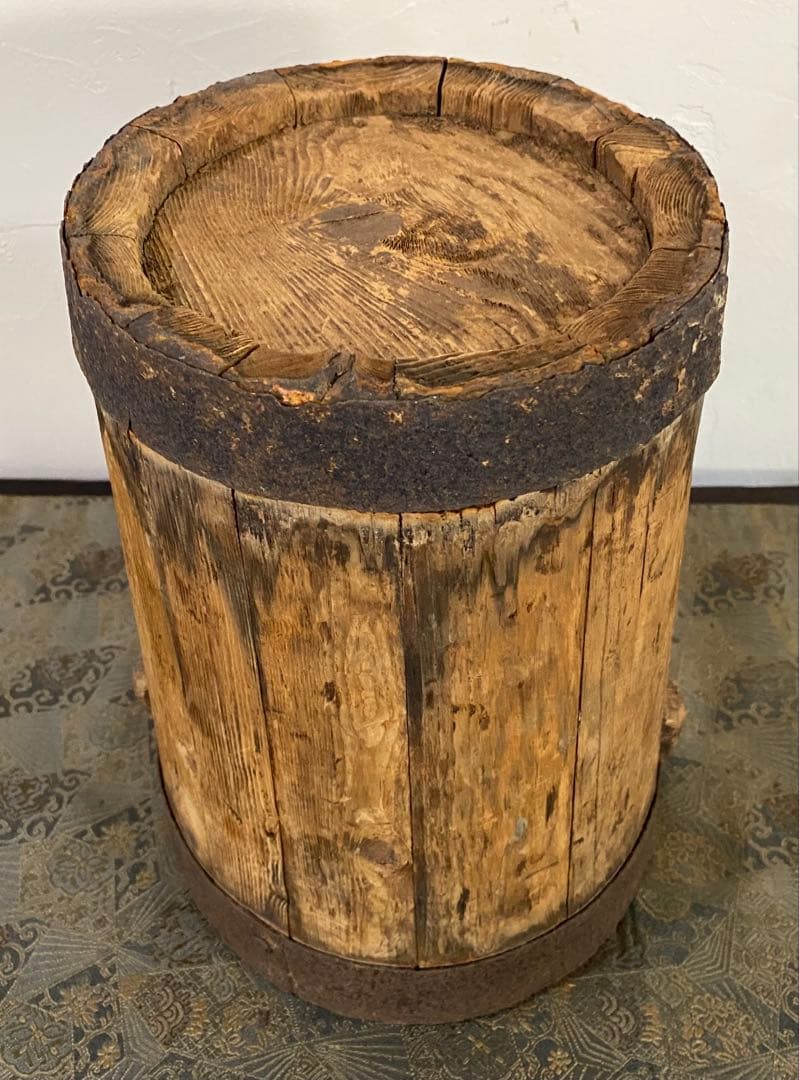 骨董　つるべ　花器