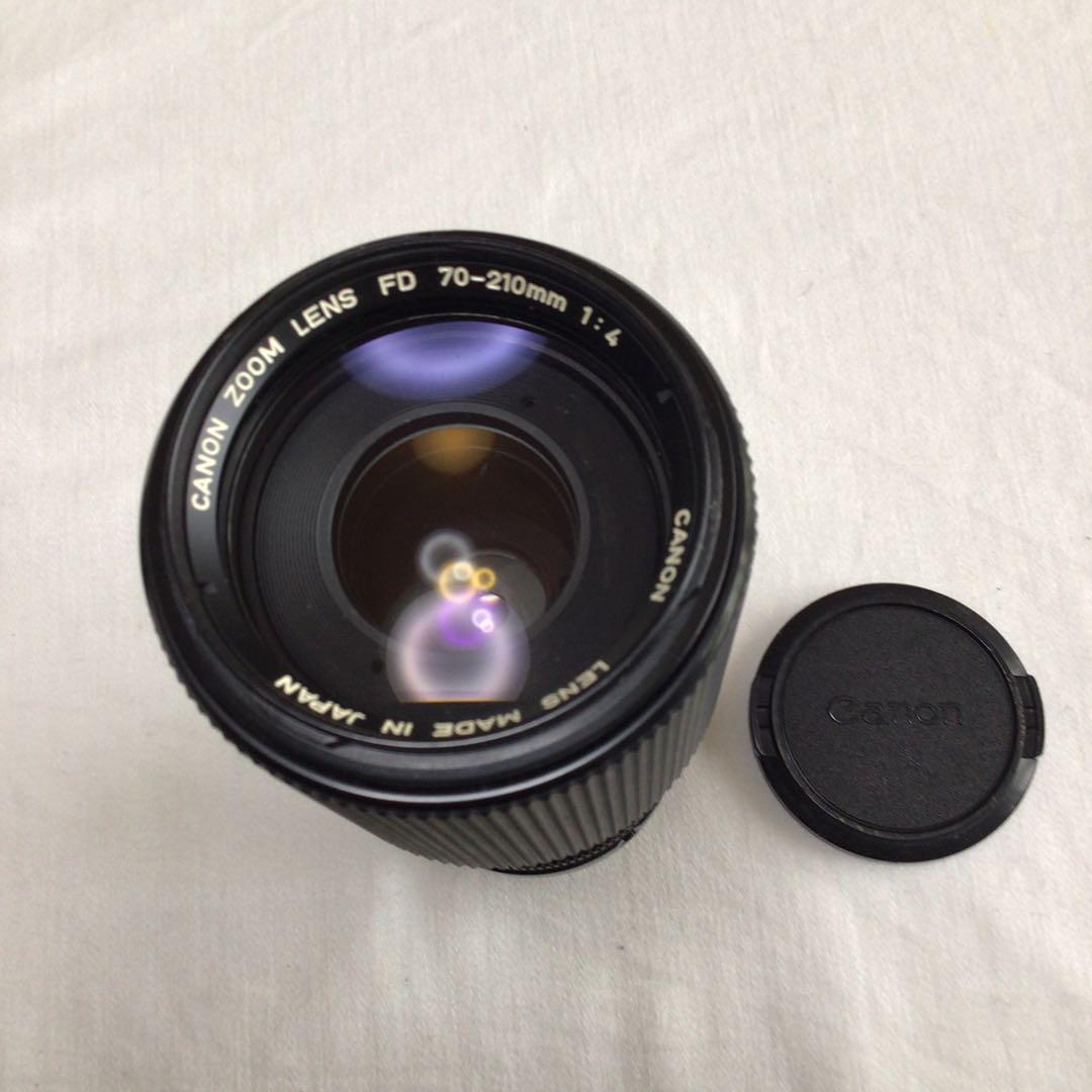 Canon AL-1 FD50mm f1.4とNEW FD70-210mm