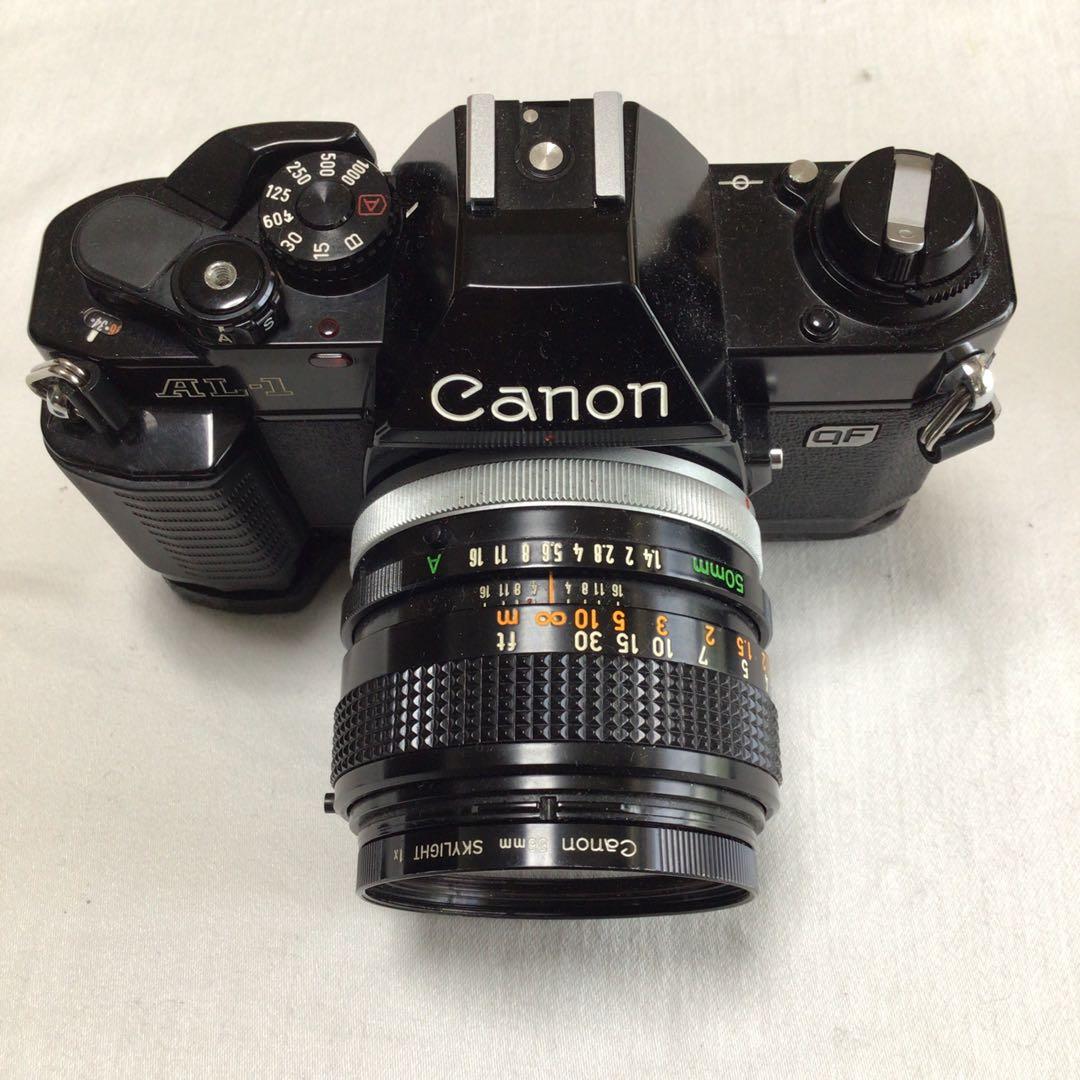 Canon AL-1 FD50mm f1.4とNEW FD70-210mm