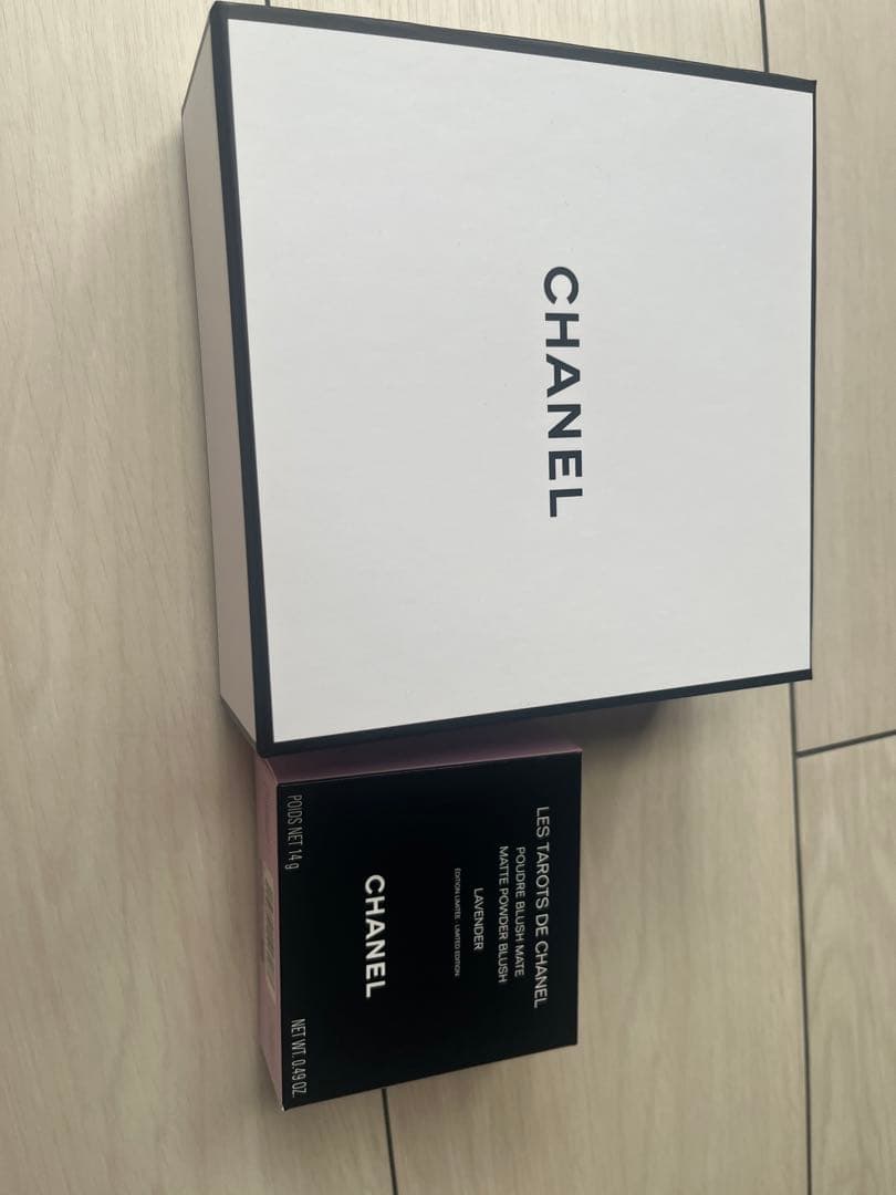 CHANELLESTAROTSDECHANELマットパウダーブラッシュラベンダー