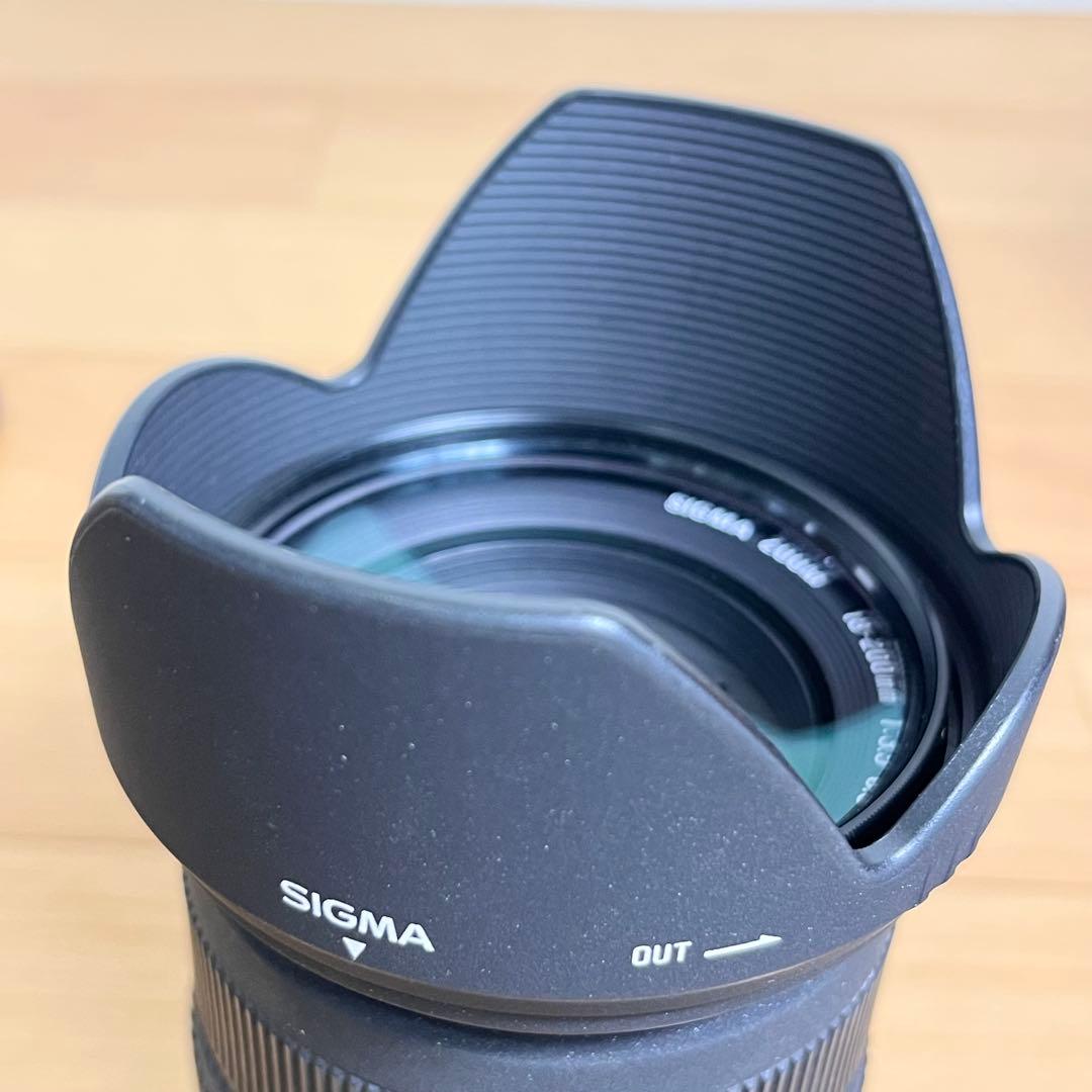 【良品】SIGMA 18-200mm F3.5-6.3 DC OS Canon用