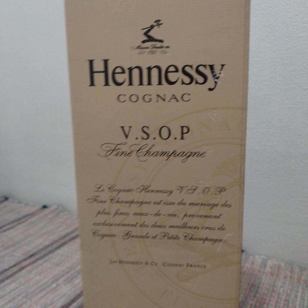 大瓶1000cc Hennessy ヘネシーVSOP コニャック （未開封品）